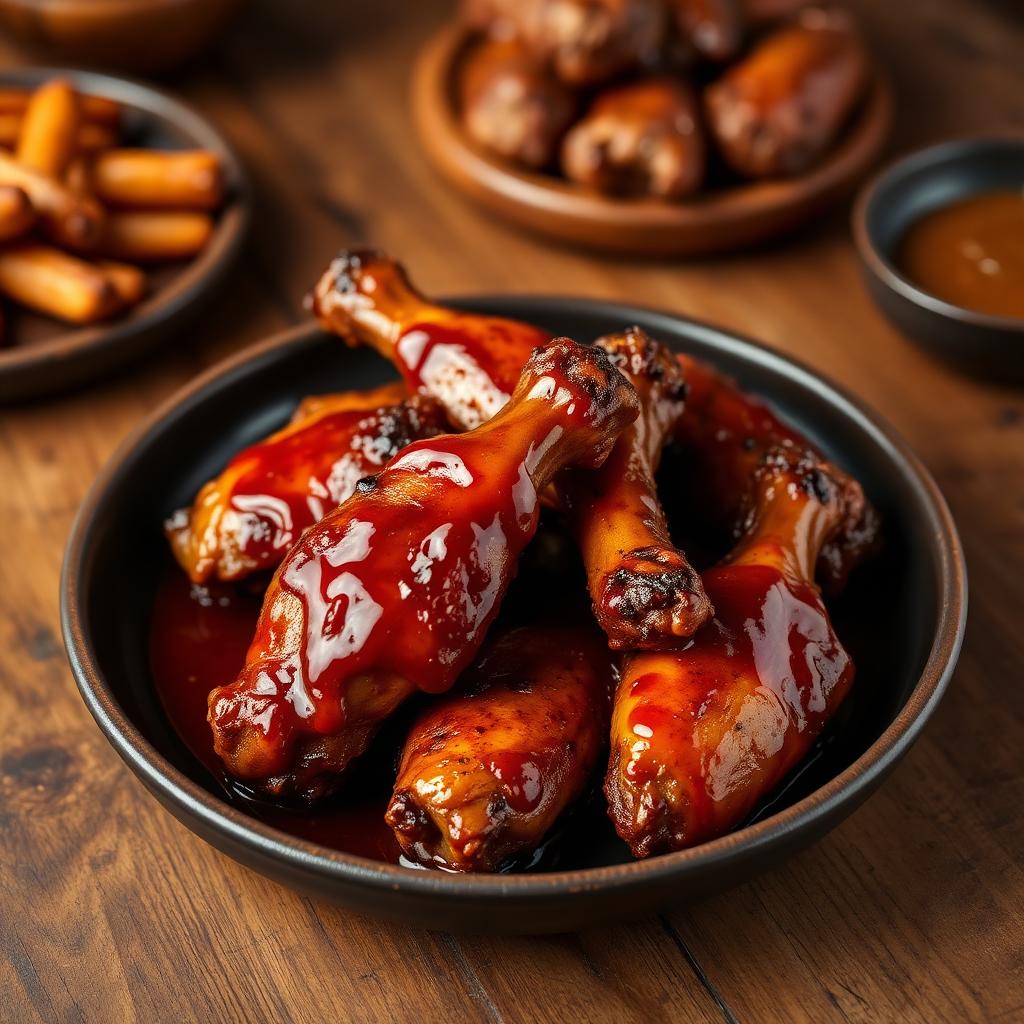 Sticky Hot Honey Wings (Oven or Air Fryer)